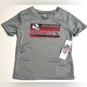 Arizona Cardinals NFL Apparel Grey Shirt Toddler Size 4T - Toddler, NEW